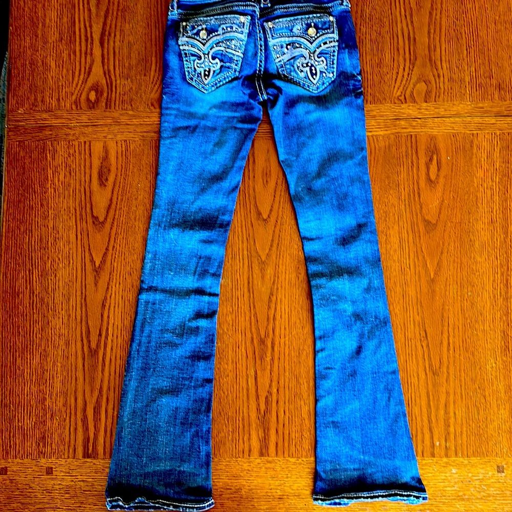 Rock Revival Jeans. Mid Rise Boot. Women Size 25